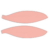 パステルコーラルリーフ無地のカラー |クラシック |エレガント | バスケットボール (パネル)