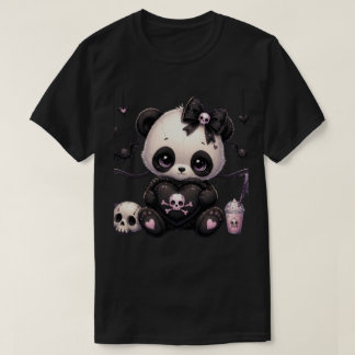 パステルゴシックかわいい動物 暗黒ファンタジー Tシャツ