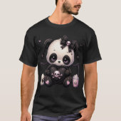 パステルゴシックかわいい動物 暗黒ファンタジー Tシャツ (正面)