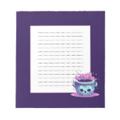 パステルゴシックウィッチズビール ノートパッド (正面)