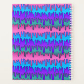 パステルゴシックエモシーンドリッピーパターン プランナー手帳 (裏面)