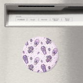 パステルゴシックカフィンパターン マグネット (インサイチュ (食洗機))