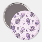 パステルゴシックカフィンパターン マグネット (正面/裏面)