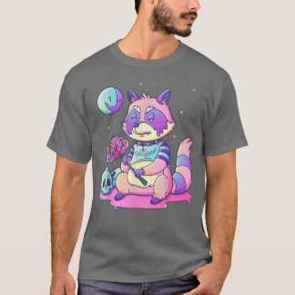 パステルゴシックカワイイクリエストラクーンかわいいゴシックゴミ Tシャツ