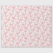 パステルゴシックキッテンウィッチキャットペンタグラム&モーンズ ラッピングペーパー (フラット)