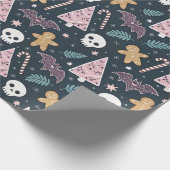 パステルゴシッククリスマス ラッピングペーパー (角)