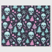 パステルゴシッククリスマス ラッピングペーパー (フラット)