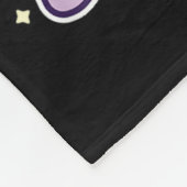 パステルゴシックグリムリーパークリスマスハロウィーン簡単コスタム フリースブランケット (角)