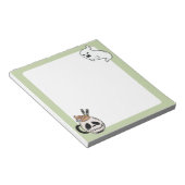 パステルゴシックグール&幽霊 ノートパッド (アングル)