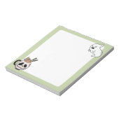 パステルゴシックグール&幽霊 ノートパッド (回転)