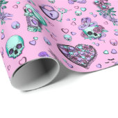 パステルゴシックバレンタインデギフト ラッピングペーパー (ロールコーナー)