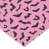 パステルゴシックピンクこうもり ショートテーブルランナー (コーナー)
