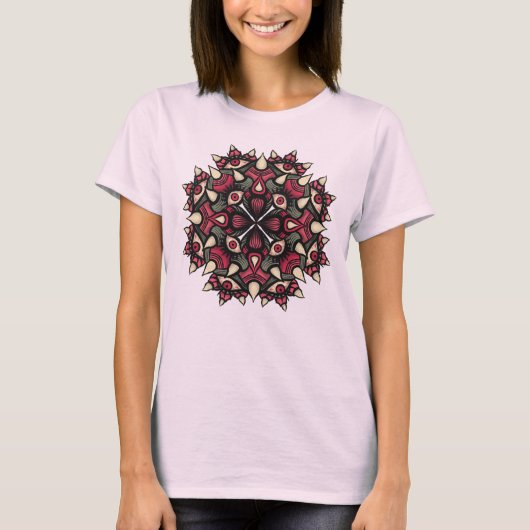 パステルゴシックピンクホラーサーカス Tシャツ (正面)