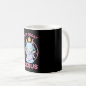 パステルゴシックベビーバプホメットNot Today Jesus Anime Nu コーヒーマグカップ (正面右)