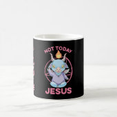 パステルゴシックベビーバプホメットNot Today Jesus Anime Nu コーヒーマグカップ (中央)