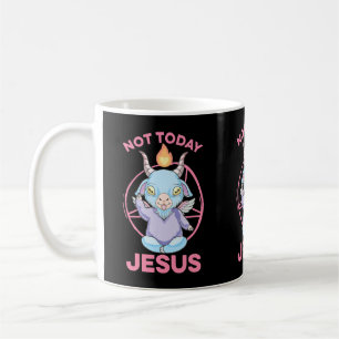 パステルゴシックベビーバプホメットNot Today Jesus Anime Nu コーヒーマグカップ