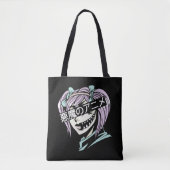 パステルゴシックマンガエステティックガールキモーアニメ トートバッグ (正面)