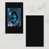 パステルゴシックマンガ蒸発波ガールキモーアニメ 名刺 (正面/裏面)