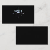 パステルゴシックムーンウィッチークレセント 名刺 (正面/裏面)