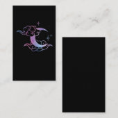 パステルゴシックムーンカウトムーンアート 名刺 (正面/裏面)