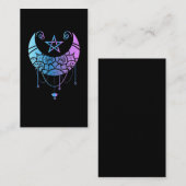 パステルゴシックムーンサタンクレセントウィッチー 名刺 (正面/裏面)