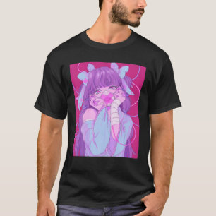 パステルゴシックヤミかわいいメンヘラワイフエステティックアン Tシャツ