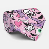 パステルゴシックロカビリー不気味バニー ネクタイ (ロール)