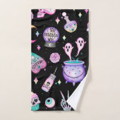 パステルゴシック型濃色 バスタオルセット (ハンドタオル)