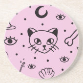パステルゴシック子猫コースター コースター (正面)