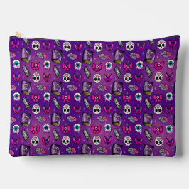 パステルゴシック – ウィッチー – パープルハロウィーン アクセサリーポーチ