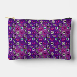 パステルゴシック – ウィッチー – パープルハロウィーン アクセサリーポーチ
