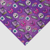 パステルゴシック – ウィッチー – パープルハロウィーン 薄葉紙 (詳細)