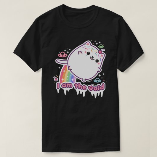 パステルゴシックIアムザヴォイド子猫 Tシャツ (デザイン正面)