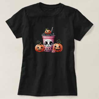 パステルゴスハロウィン+タピオカ+カボチャTシャツ Tシャツ