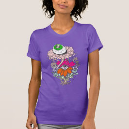 パステルゴス アイリス フラワー シャツ