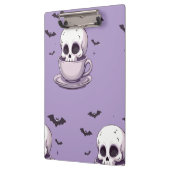 パステルゴス スカル イン ティーカップ クリップボード (左)