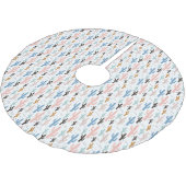 パステルサグアーロサボスパターン ブラッシュドポリエステルツリースカート (アングル)