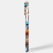 パステルサマーシーシェルズオンビーチ Case-Mate iPhoneケース (裏面 / 左)