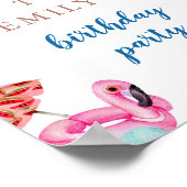 パステルサマーバースデーパーティー ポスター (角)