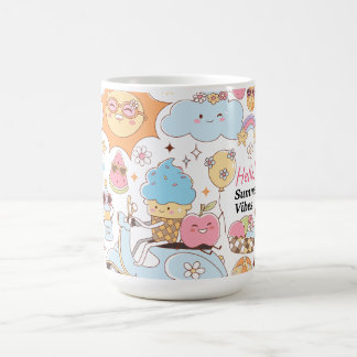 パステルサマービベス コーヒーマグカップ