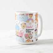 パステルサマービベス コーヒーマグカップ (正面右)