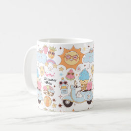 パステルサマービベス コーヒーマグカップ
