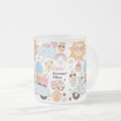 パステルサマービベス フロストグラスマグカップ (正面右)