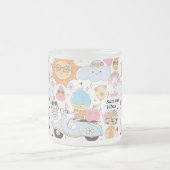 パステルサマービベス フロストグラスマグカップ (中央)