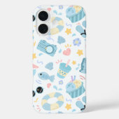 パステルサマービーチ柄 Case-Mate iPhoneケース (裏面)