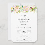 パステルサマーフローラリハーサルディナー 招待状 (正面)
