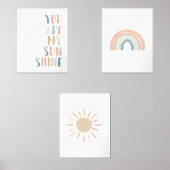 パステルサンシャインインボーサンガール子供部屋デコール (正面)