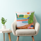 パステルサンセットオーバーザバレー クッション (椅子)