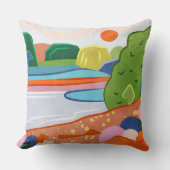 パステルサンセットオーバーザバレー クッション (正面)