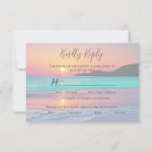 パステルサンセットデスティネーションビーチ 出欠カード (正面)